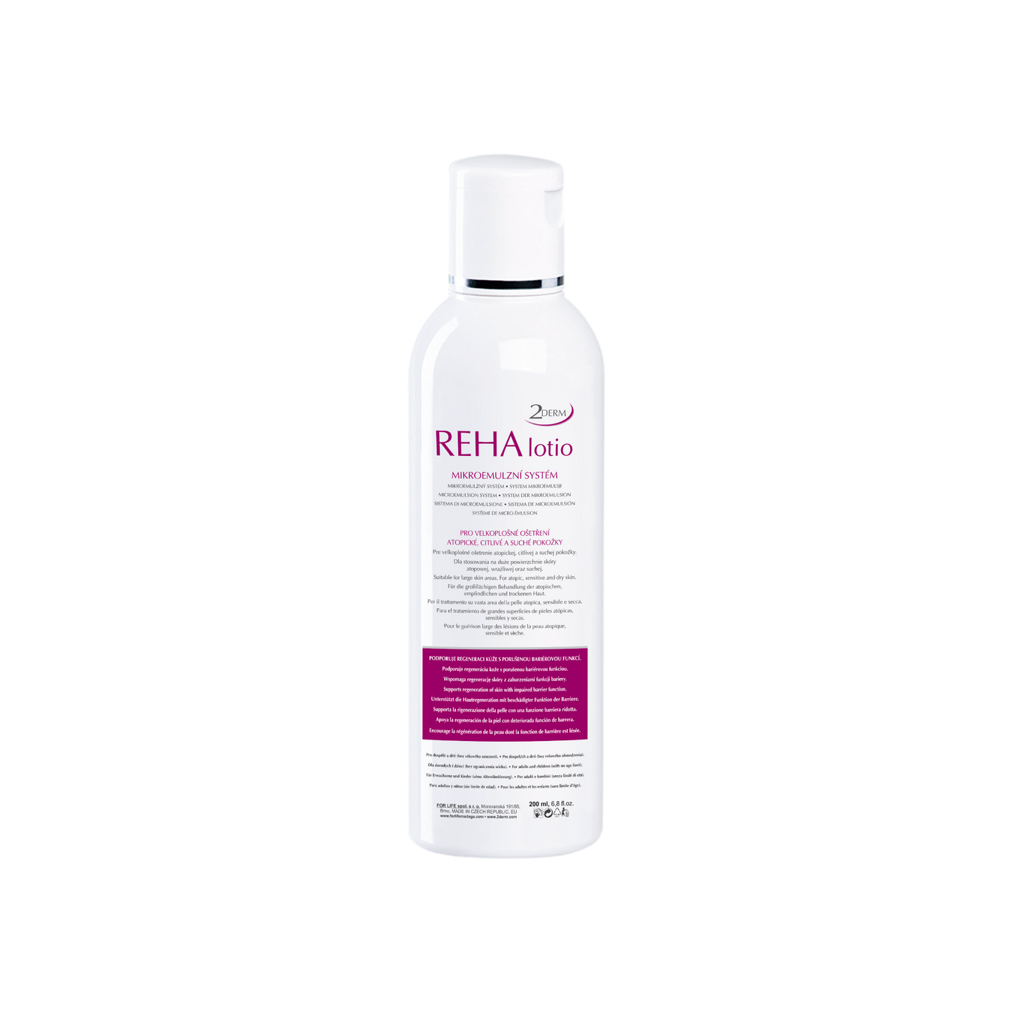 2DERM Reha losjons 200ml