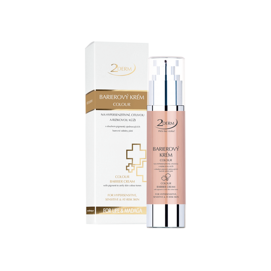 2DERM COLOUR - krēms ar toni ādas aizsardzībai