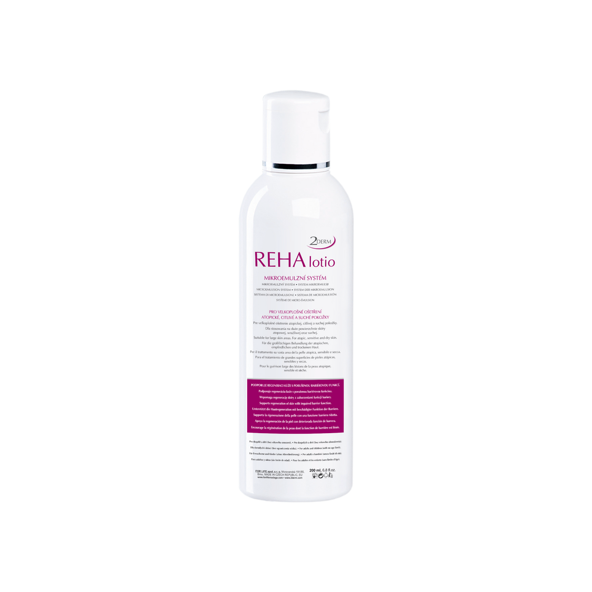 Body lotion for sensitive and dry skin