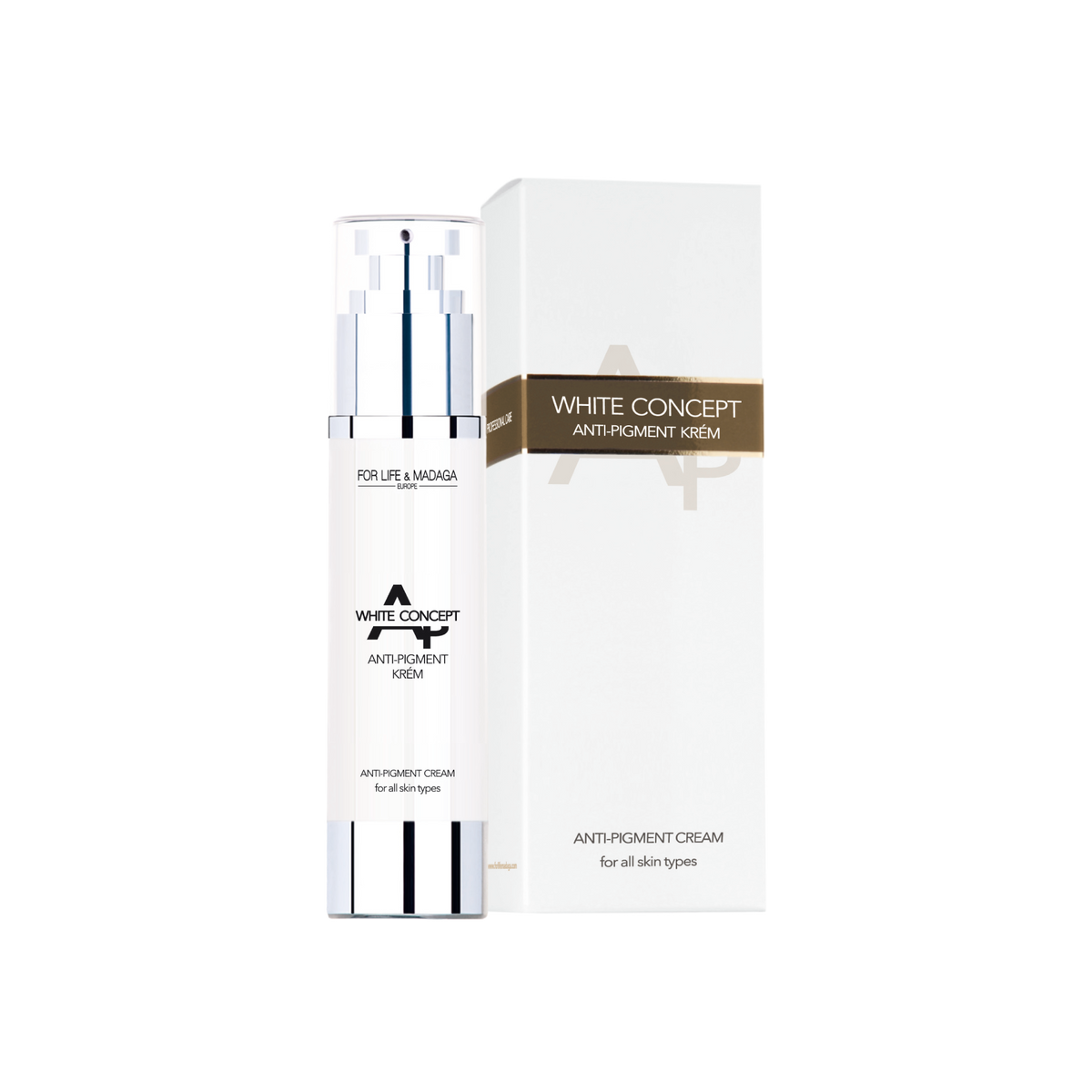 Face cream against hyperpigmentation