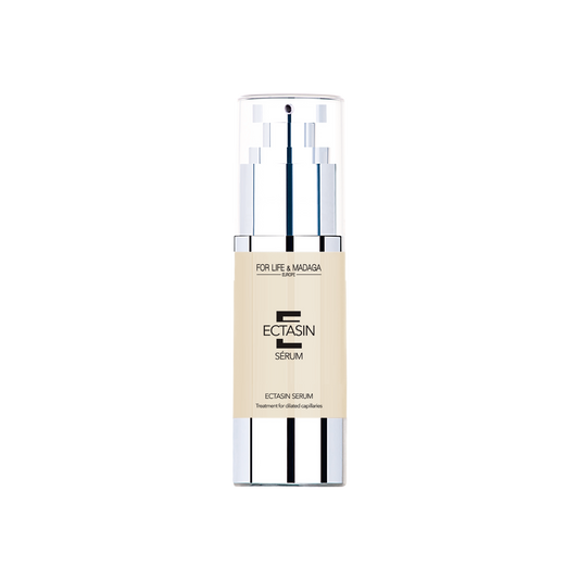 EKTAZĪNA SERUMS PAPLAŠINĀTIEM KAPILĀRIEM