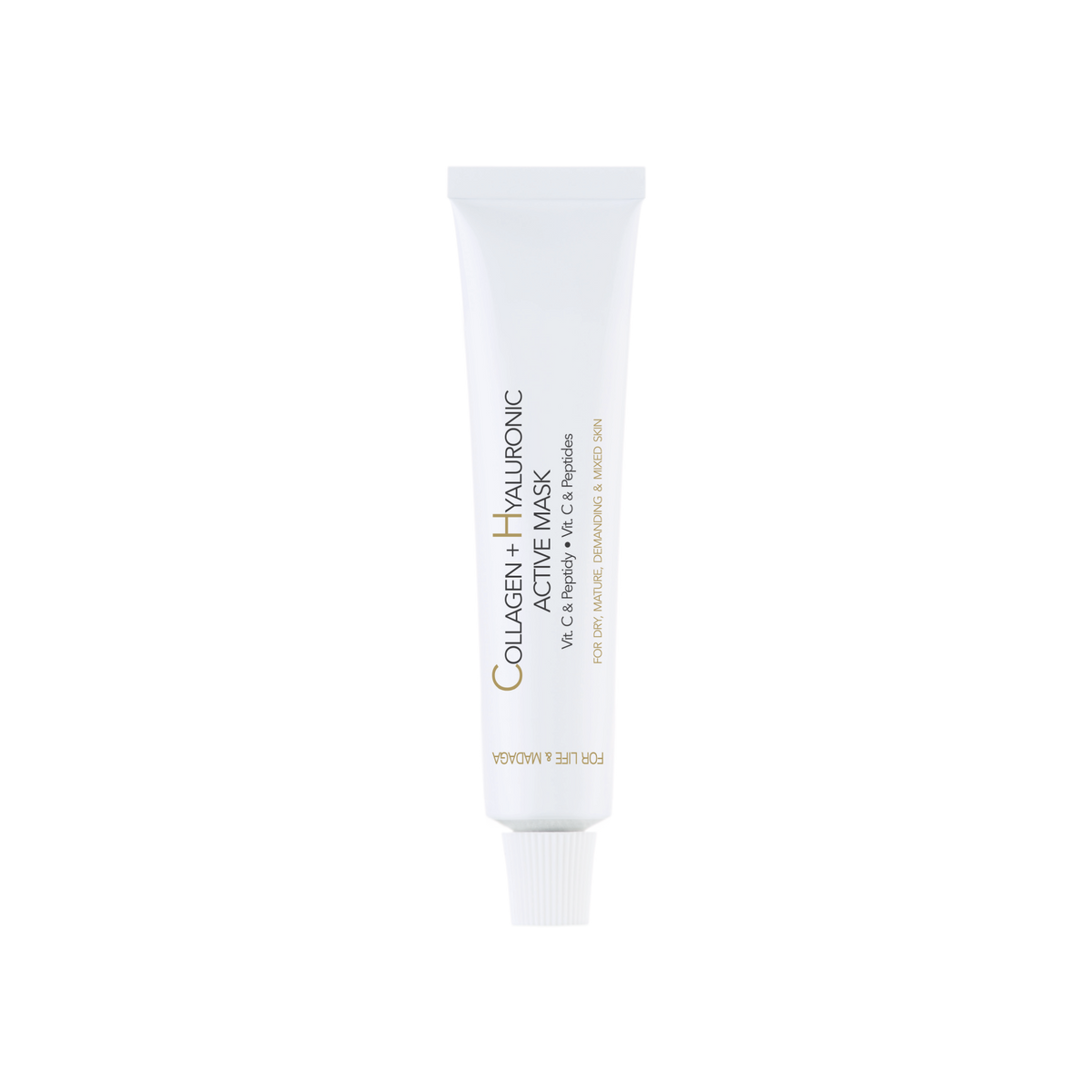 Firming face mask with collagen and hyaluronic acid