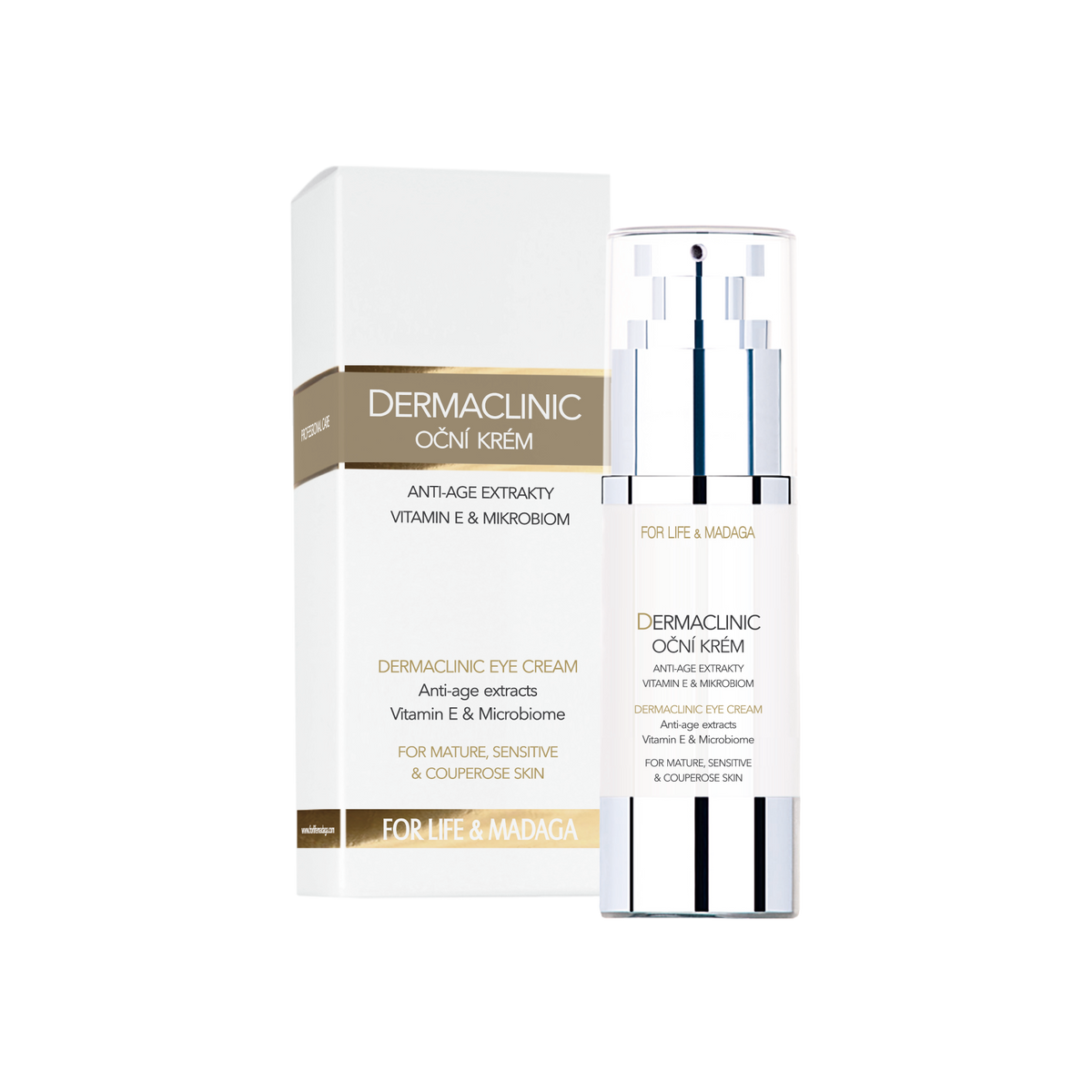 Anti-wrinkle eye cream for sensitive skin