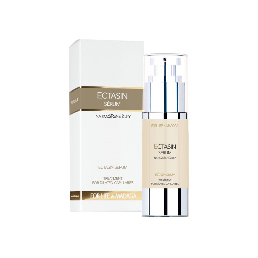 Facial serum for dilated capillaries